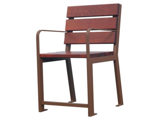 FAUTEUIL TRANQUILLITE ACIER ET BOIS